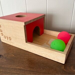 Nanayo Kids Wooden Ball Drop Box Ball Montessori Toys